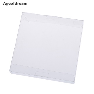 Ageofdream 10Pcs for GB GBA GBC box clear plastic box protectors sleeve video game boxed CODOK