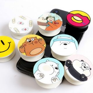 [Shop Malaysia] We Bare Bear Phone Popsockets Expanding phone holder Phone accessories