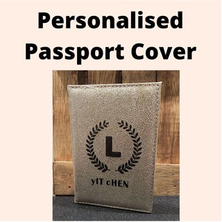 Personalised Passport Cover. Passport Holder. Custom Design