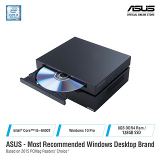 ASUS VC66-CB5084ZN Intel Core i5-8400T, Intel UHD Graphics 630, 8GB 2400Mhz DDR4, 128GB SSD, 802.11ac, Bt 5.0, Win 10