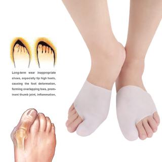 1Pair Arthritis Big Toe Support Gel Toe Protectors,Silicone Metatarsal Pads with Toe Caps Toe Blister Protectors Foot Blister Protection Insoles Bunions Men