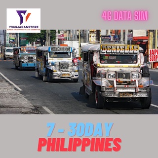 Philippines 7 -30days Data Sim Card(Unlimited)