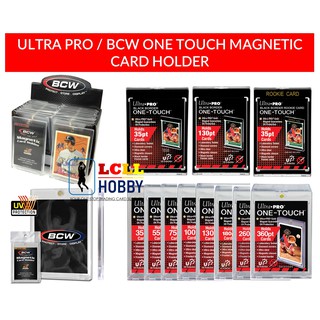 ULTRA PRO / BCW / TIMEWALKER / ULTIMATE GUARD ONE-TOUCH MAGNETIC CARD HOLDER 35/55/75/100/130/180/260/360PT