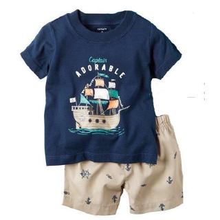 Captain Adorable Baby Toddler Boys Kids Pajamas Cotton Clothes 0-2Y 01273