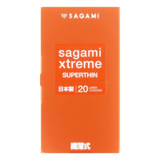 Sagami Xtreme Superthin 20's Pack Latex Condom