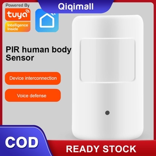 (COD) Tuya Zigbee Human PIR Motion Sensor Wireless Infrared Detector Security Smart Life works with Alexa Google Home QI