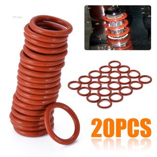 Mengqi✨20pcs Orange Tube Damper Silicone O-Rings For 12AX7 12AU7 12AT7 12BH7 EL84