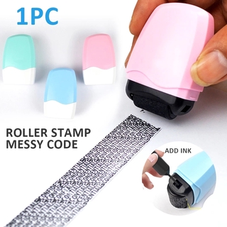 Ossayi Identity Privacy Protection Roller Stamp ID guard Portable Information Coverage Messy Code Data Protector Security Seal