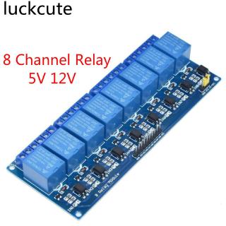 5V 12V 8 Channel Relay Module Shield With Optocoupler 8 Way Relay Board PIC AVR MCU DSP ARM 8-Channel Relays Module