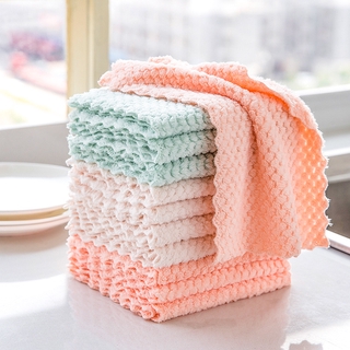 5 Pieces Kitchen Dishcloth Cleaning Dish Towel 27x16Cm