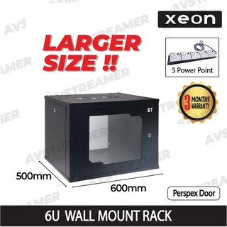 [Shop Malaysia] 6U Heavy Duty Wall Mount Server Rack (EXTRA packaging)