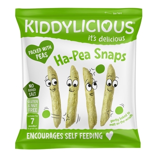 [Bundle of 5] Kiddylicious Ha Pea Snaps Plain