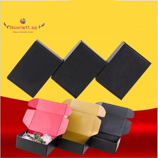 8pcs/lot 6Sizes Thicken Three-layer Large Corrugated Box Post Mailer Box For Transport Corrugated Paper Packaging Boxes