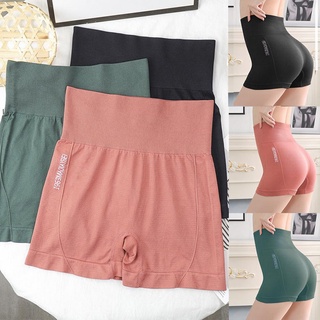 [READY STOCK] Fashion Women's Leggings Gym Fitness Yoga Pants High-waisted Workout Running High Waist Shorts Stretchy