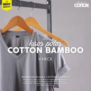 Whycotton Unisex Bamboo Cotton Plain T-Shirt (Organic Bamboo Cotton) (1)
