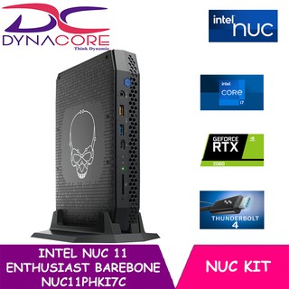 Intel NUC 11 NUC11PHKi7C Enthusiast GeForce RTX 2060 Gaming Mini PC - Barebone - Black RNUC11PHKi7C000 | NUC11PHK