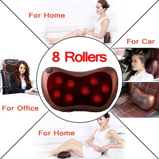 DF Shiatsu Neck Back Massage Rotation Massager Home&Car (1)
