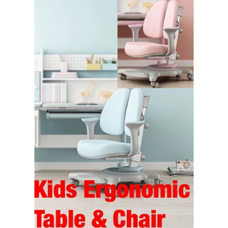 UMD Ergonomic Kids Fully Adjustable Study Chair & Study Table (Free Installation)
