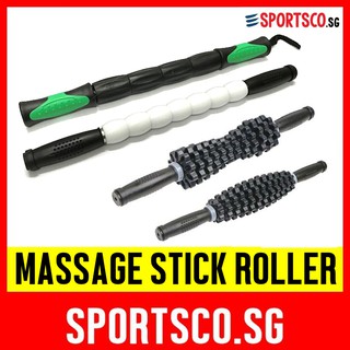 🇸🇬 SPORTSCO Massage Stick Roller - Ship from SG - Foot Back Shoulder Neck Waist Leg Hand Muscle Massager