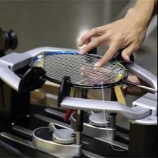 Badminton stringing replacement stringing service