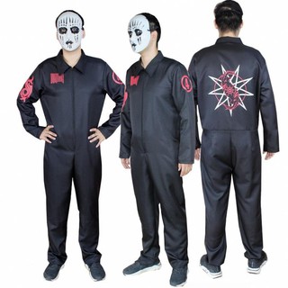 🔥Halloween live knot band clothes cosplay jumpsuit cosplay costume SlipKnot show clothes🔥