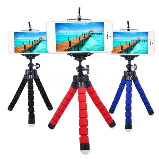 Flexible Octopus Tripod Selfie Stand Styling Accessories + Clip