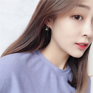 ［Ms.Three］Korean fashion cute girls' earrings stud earrings dangle earrings (1)
