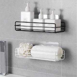Antirust Iron Bathroom Shelf Wall-mounted Shower Gel Storage Rack Bathroom Wash Savings Frame