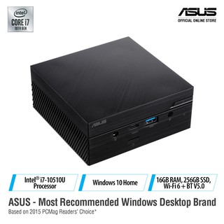 ASUS PN62-B7020ZT Ultracompact mini PC with 10th Gen Intel® Core processors, up to 64GB DDR4 RAM, M.2 SSD, Thunderbolt 3