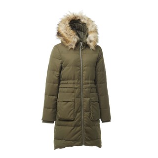 Universal Traveller - Women Two-Piece Look Extra Long Down Jacket - DJW7053