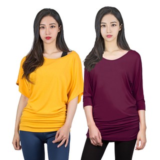 DRSKIN Women Shirts Summer Short Sleeve Solid Loose fIt Casual Tunic Top Made in Korea High Quality.