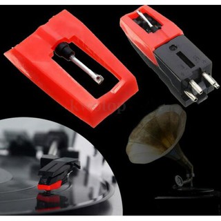 Turntable Diamond Stylus Needle for LP Record Player Phono Ceramic Cartridge 1PC