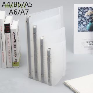 WATTLE A4/B5/A5/A6/A7 Plastic Shell Journal Diary Refillable Notebook Shell