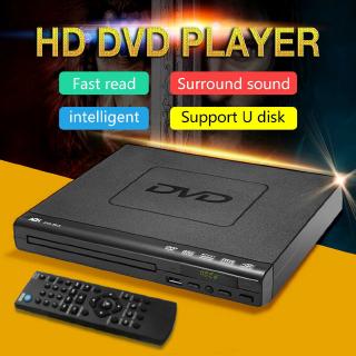 DVD Player Compact Multi Region ADH CD VCD Music Disc Upscaling USB with Remote Control