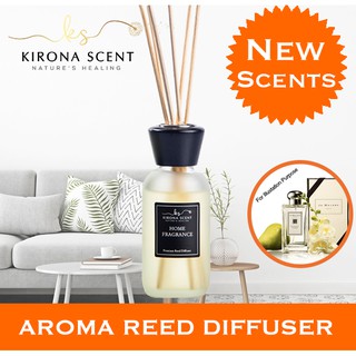 KIRONA ESSENTIAL OIL REED DIFFUSER★NEW FRAGRANCES★110ML REED DIFFUSER★Christmas Gift & Presents★ [12.12 SALES]]
