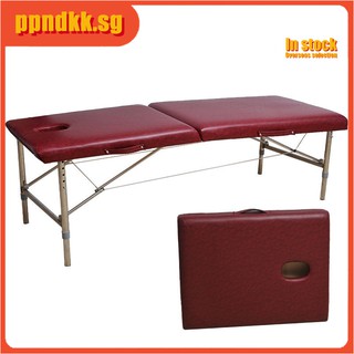 【In stock】Foldable Beauty Bed Massage Bed Home Beauty Salon Special Portable Hand-embroidered Therapy Massage Body Bed