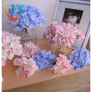 JYC🔥Ready Stock🔥Artificial Hydrangea Bouquet Flower Silk Flowers Gift Home Wedding Decor party festive decoration