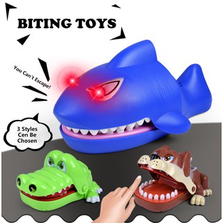 Children toys Crocodile Jokes Mouth Dentist bite finger Family game biting toys