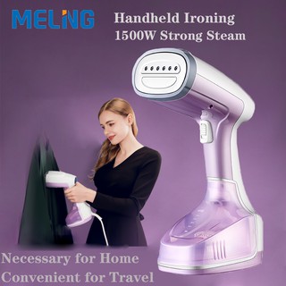NEW Handheld Iron Steamer 1500W Electric Mini Iron Portable Steam Iron With Brushes For Clothes UK Plug