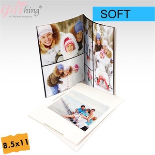 Gifthing 8.5"X11" Portrait Custom Soft Cover Photo Book Photo Prints