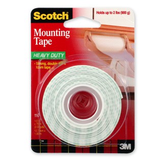 3M Scotch 110 Mounting Tape 12mm [2m/ 5m]