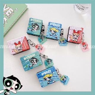 Cute Powerpuff Girls Wireless Bluetooth Earphone Case for airpods 1 2 silicone soft cover airpods pro Accessories Case Cover