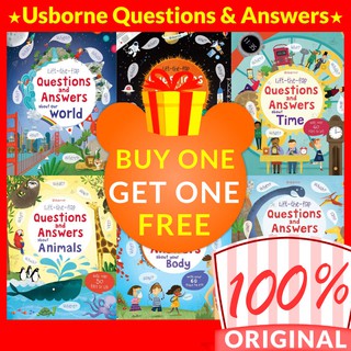 Usborne QUESTIONS & ANSWERS LIFT-THE-FLAP Series ★ BUY 1 GET 1 FREEBIE [SG Seller. READY STOCK]