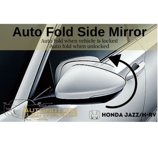 [SG] Side Mirror Auto Fold Honda Jazz/H-RV