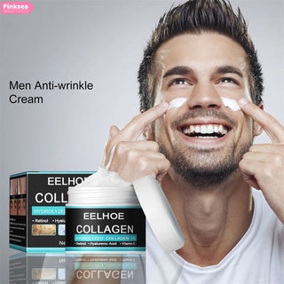 # eelhoe Men's Face Anti Wrinkle Cream Collagen Retinol Hyaluronic Acid Vitamin E maquiagens