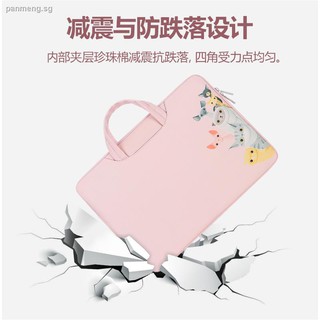 ☍♕Laptop bag lady apple air13.3 pro15.6 14 inch notebook