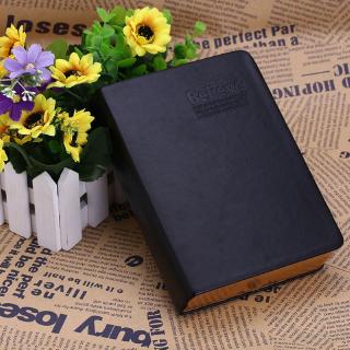 ✿LIDU Classic Vintage Notebook Journal Diary Sketchbook Thick Blank Page Leather Cover