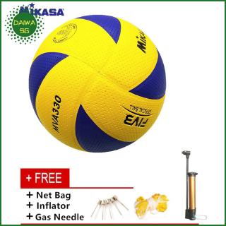 READY STOCKS! ✨Mikasa volleyball MVA330 Genuine PU Official Size 5 Volleyball Ball