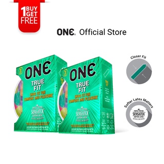 [Buy 1 Free 1] ONE Condoms True Fit 3's