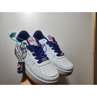 36-44 White Blue Sneakers Low-Top Men's and Women's Shoes Board Shoes Student Shoes